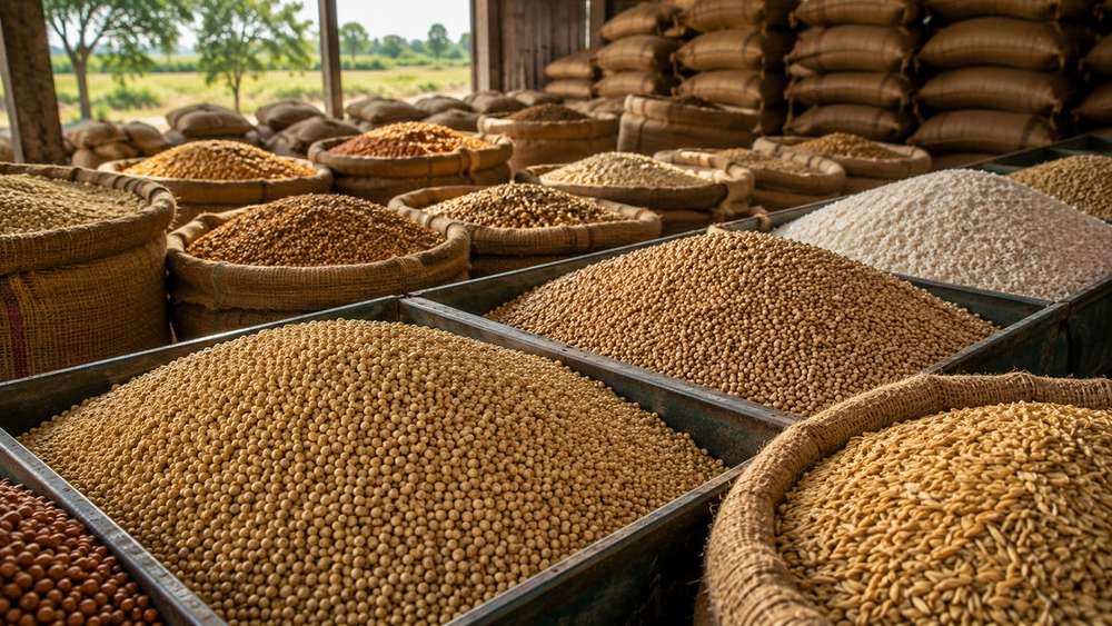 Agricultural grains used across feed markets