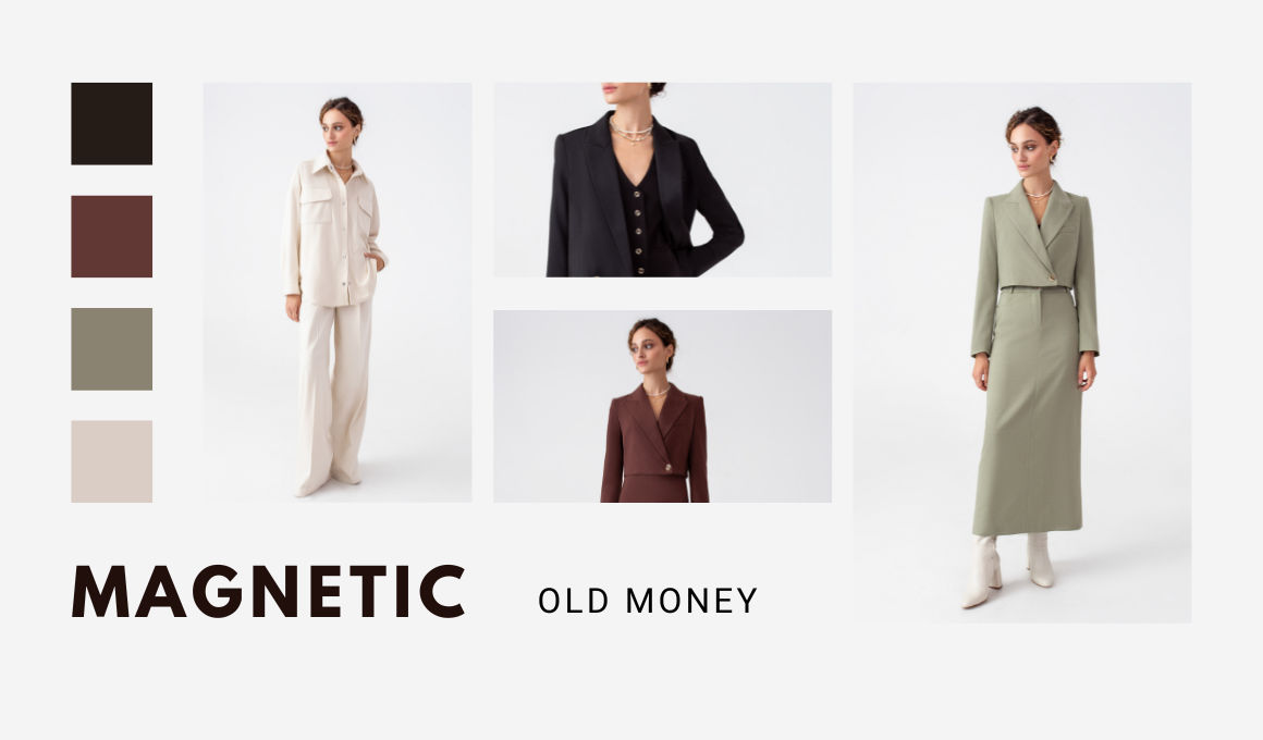 MAGNETIC - український бренд одягу. Сукні, жакети, брюки, теплі костюми.