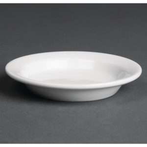 Royal Porcelain Classic White Butter Dishes (Pack of 48)