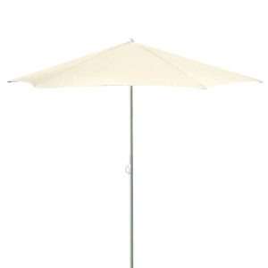 Round Tilting Parasol 2m Cream
