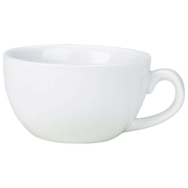 Genware Porcelain Bowl Shaped Cup 40cl/14oz QTY:6