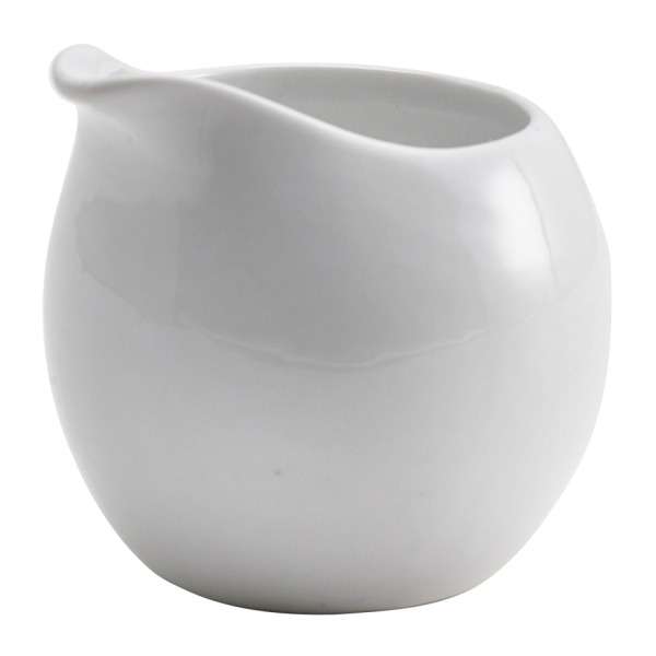 Genware Porcelain Milk Jug 8.5cl/3oz QTY:12