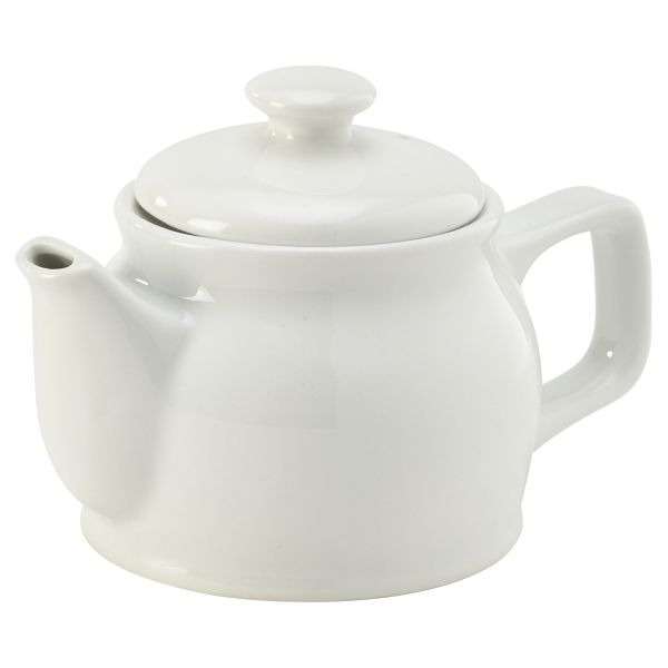 Genware Porcelain Teapot 31cl/11oz QTY:6