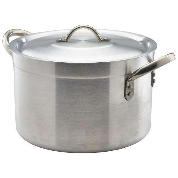 Aluminium Stewpan With Lid 34Litre