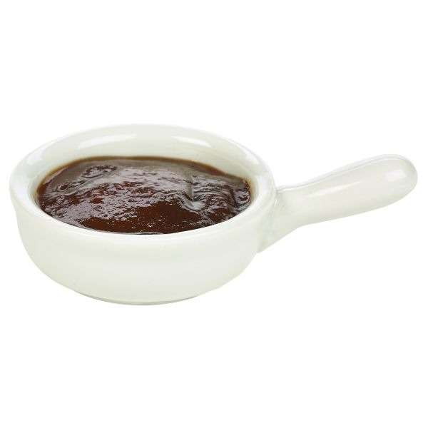 Genware Porcelain Miniature Frying Pan 9.5 x 6 x 3cm/3.75 x 2.25 x 1.2″