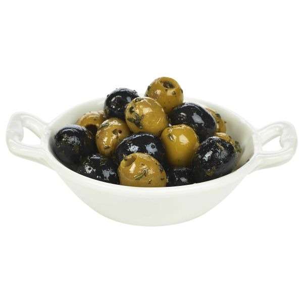 Genware Porcelain Miniature Casserole Dish 13 x 10 x 3.5cm/5 x 4 x 1.4″