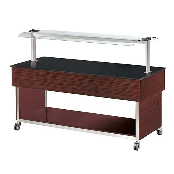 Blizzard 1250mm Wide Neutral Display with Glass Canopy