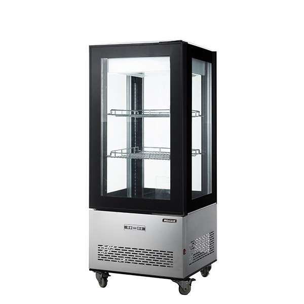 Blizzard Square Case Cake Display 270L