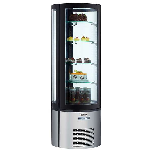 Blizzard Round Case Cake Display 360L