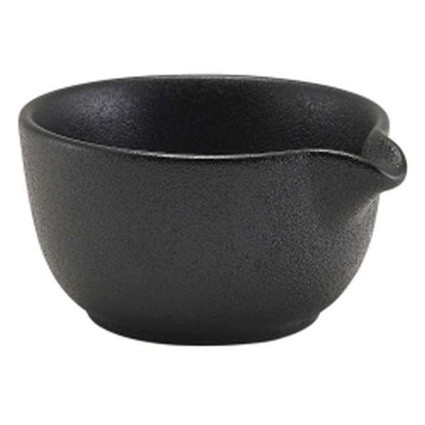 Forge Stoneware Sauce Dish 12cl/4.2oz QTY:6