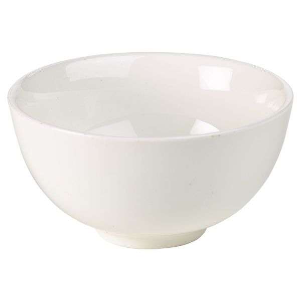 Genware Fine China Footed Rice Bowl 10cm/4″