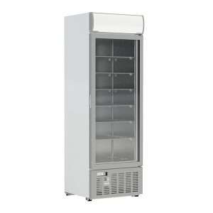 Single Glass Door Freezer Display 416L