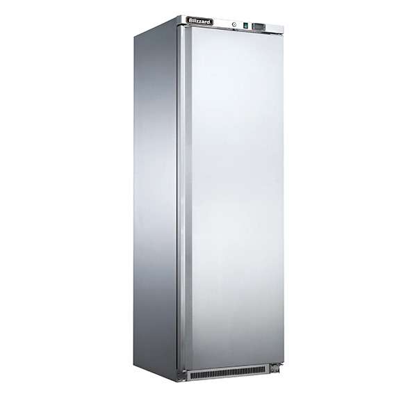 HS400_1 Blizzard Single Door Stainless Steel Refrigerator 320L