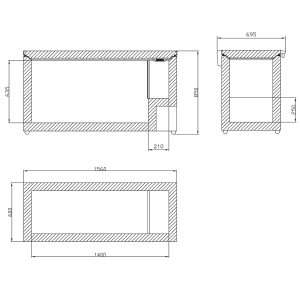 Low Energy Chest Freezer 383L