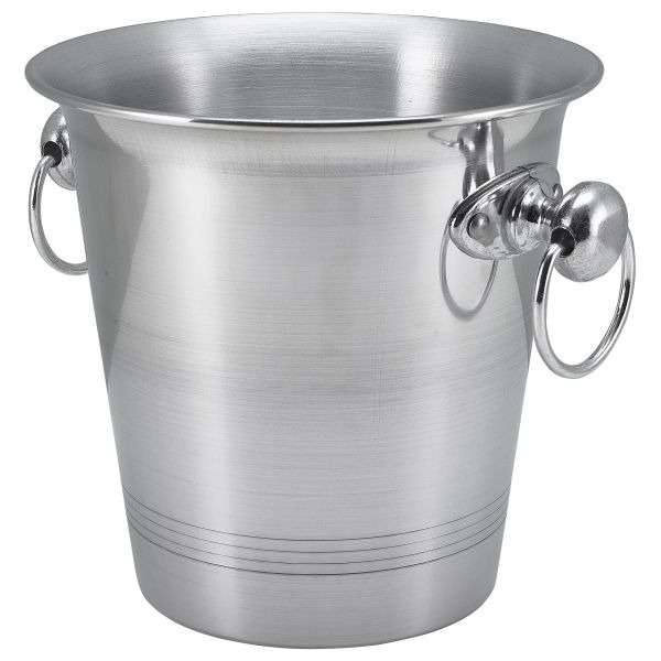 004 Aluminium Wine Bucket With Ring Hdls 3.25Ltr