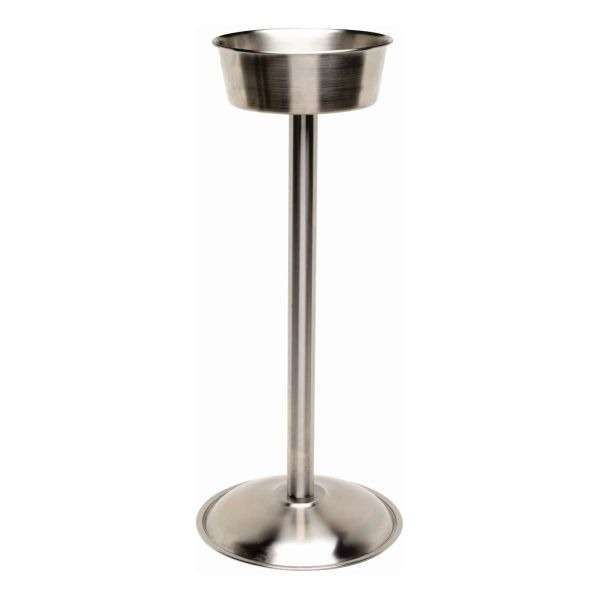 S/St. Wine Bucket Stand (Satin) 18″