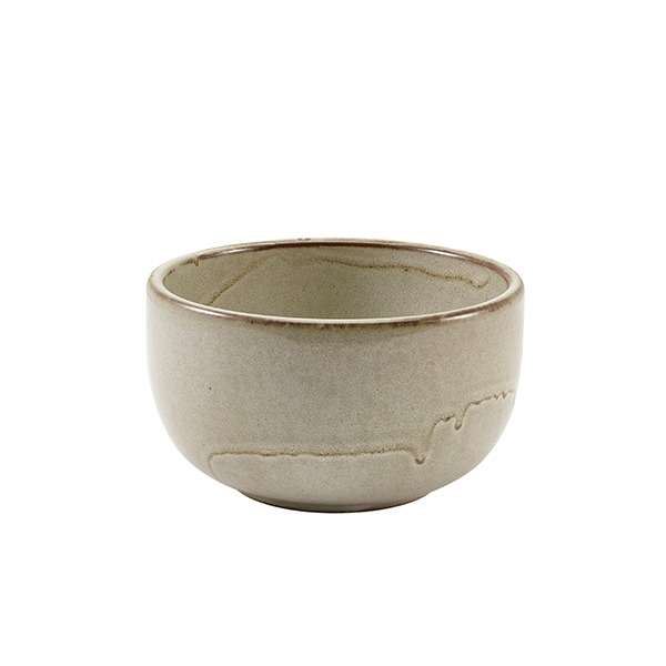 Terra Porcelain Grey Round Bowl 12.5cm QTY:6