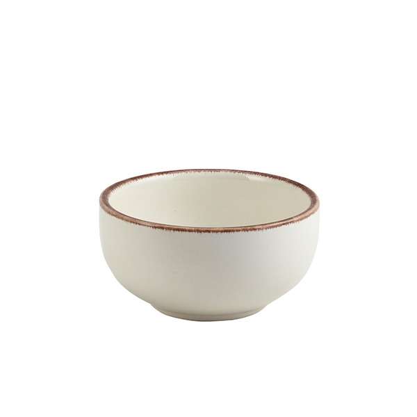 Terra Stoneware Sereno Brown Round Bowl 11.5cm QTY:6
