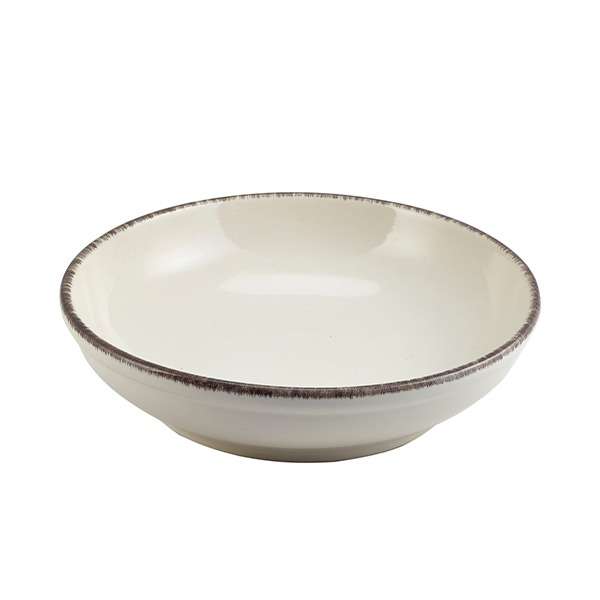 Terra Stoneware Sereno Grey Coupe Bowl 23cm QTY:6