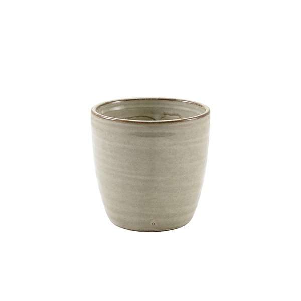 Terra Porcelain Grey Chip Cup 30cl/10.5oz QTY:6