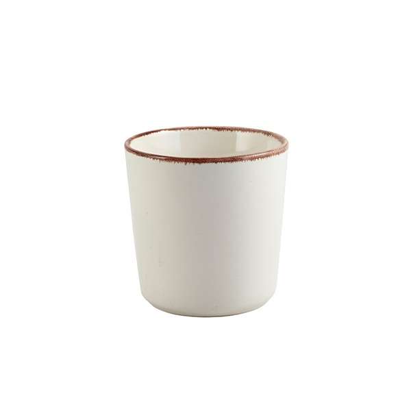 Terra Stoneware Sereno Brown Chip Cup 8.5 x 8.5cm QTY:6