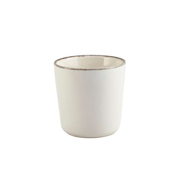 Terra Stoneware Sereno Grey Chip Cup 8.5 x 8.5cm QTY:6