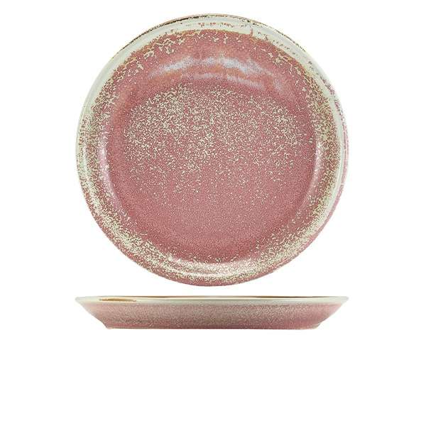 Terra Porcelain Rose Coupe Plate 30.5cm QTY:6