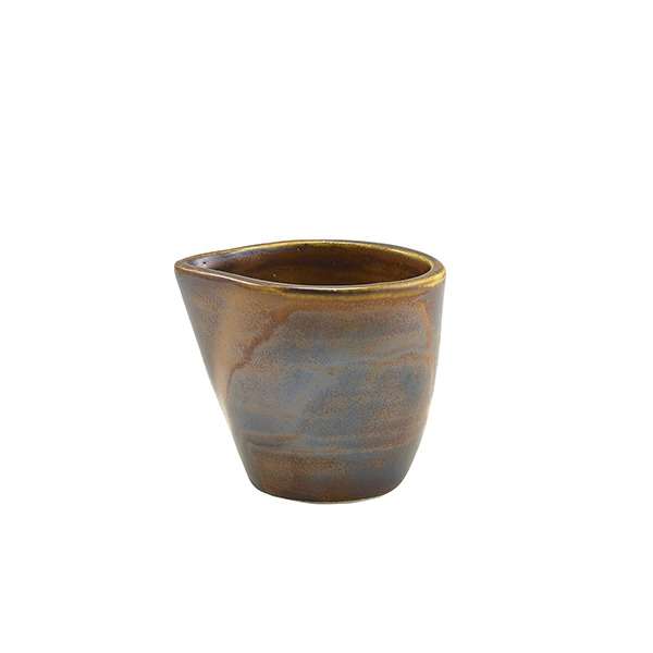 Terra Porcelain Rustic Copper Jug 9cl/3oz QTY:12