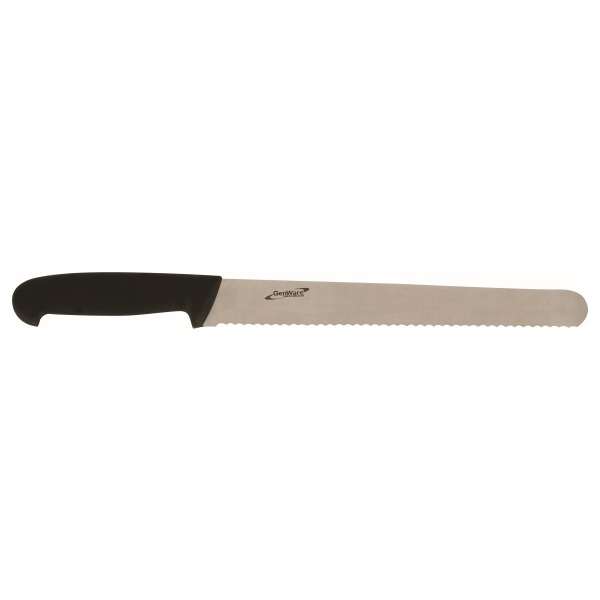 Genware 10″ Slicing Knife (Serrated)