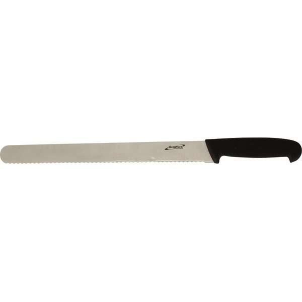 Genware 12″ Slicing Knife (Serrated)