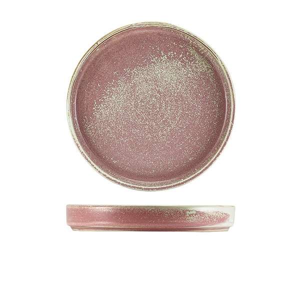 Terra Porcelain Rose Presentation Plate 20.5cm QTY:6
