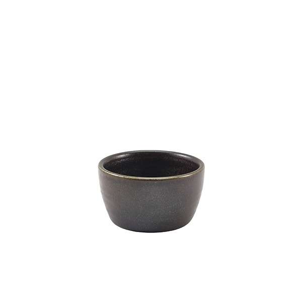 Terra Porcelain Black Ramekin 13cl/4.5oz QTY:12