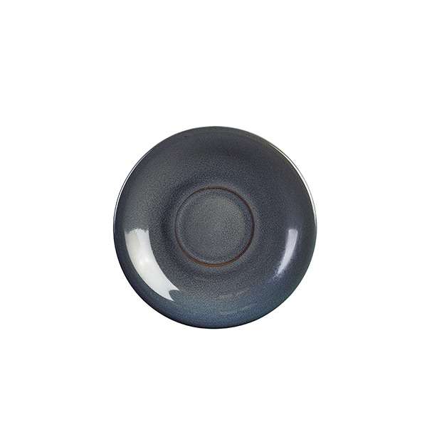 Terra Stoneware Rustic Blue Saucer 15cm QTY:6