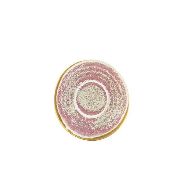 Terra Porcelain Rose Saucer 11.5cm QTY:6