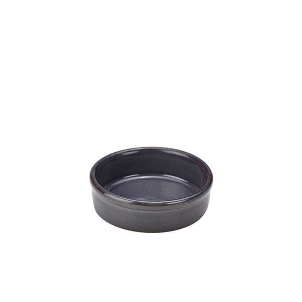 Terra Stoneware Rustic Blue Tapas Dish 10cm QTY:6