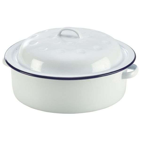 Enamel Roaster 20cm Dia QTY: 1
