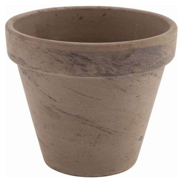 Terracotta Pot Basalt 11.2 x 9.7cm QTY: 6