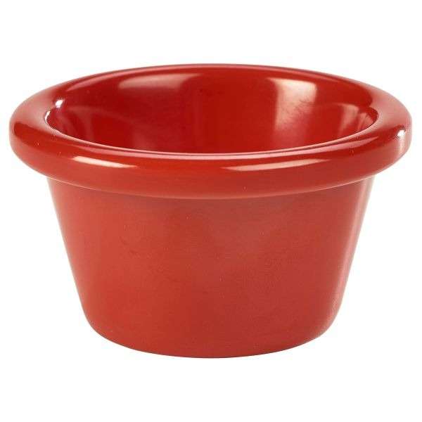 Ramekin 2oz Smooth Red QTY:24