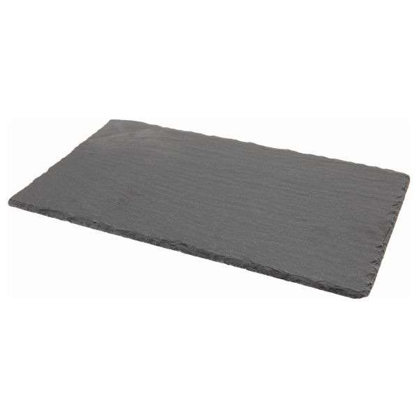 Genware Natural Slate Platter 32 X 18cm 1/3 GN QTY:6