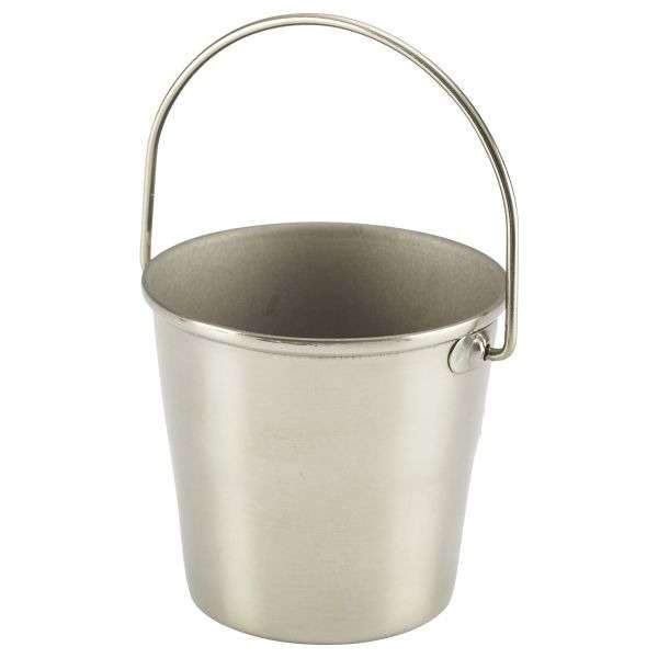 Stainless Steel Miniature Bucket 4.5cm Dia QTY:24