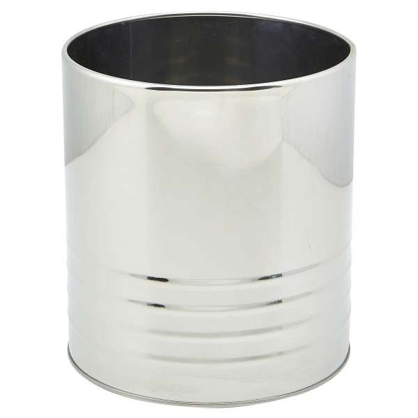 Stainless Steel Can 15.7cm Dia x 17.8cm QTY:6