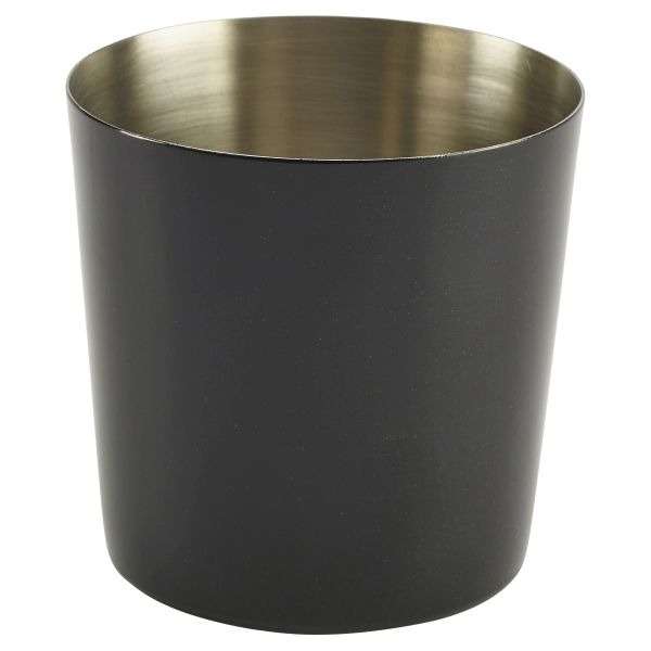 Black Stainless Steel Serving Cup 8.5 x 8.5cm QTY:12