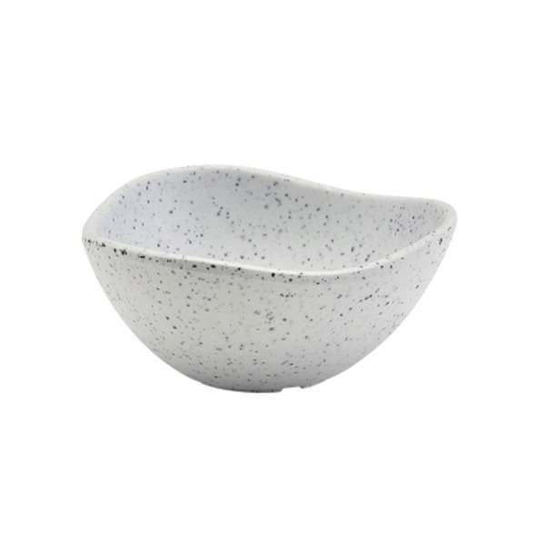 White Granite Melamine Triangular Ramekin 3.5oz QTY:24