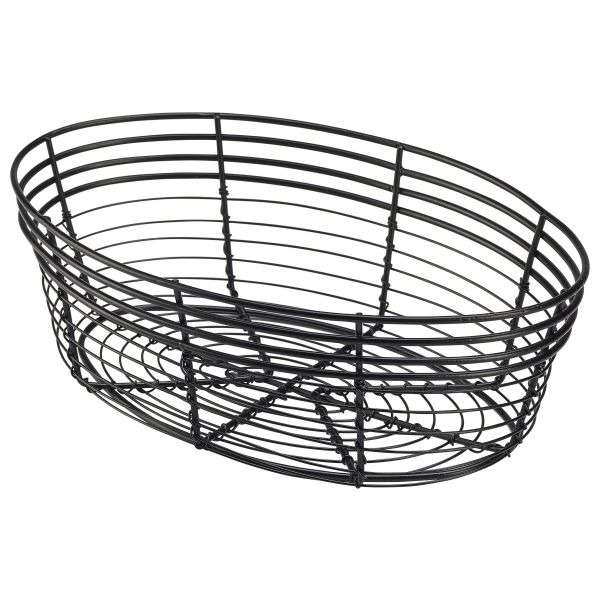 Wire Basket, Oval 25.5 x 16 x 8cm QTY:6