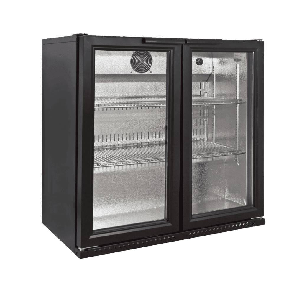 Sterling Pro BBS220HINGED Hinged Double Door Bottle Cooler