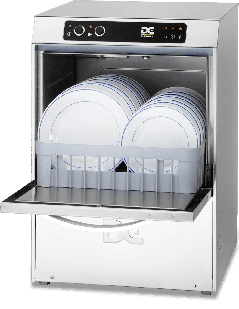 DC Standard Range SD40D Dishwasher with Drain Pump  400mm Rack 11 Plates