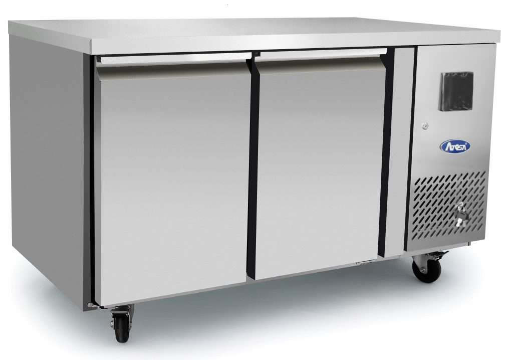 Atosa EPF3462HD Two Door Table Freezer 215ltrs