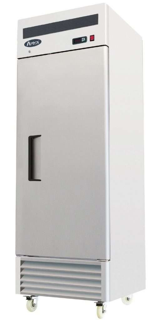 Atosa MBF8185GR Bottom Mounted Single Door Gastronorm Refrigerator 610 Litres