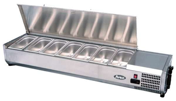 Atosa VRX1800/380S Countertop Topping Unit 8 x 1/3GN