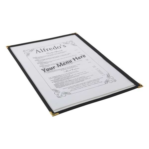 American Style Clear Menu Holder – 1 Page